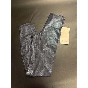 Lululemon NWT Align High-Rise Ribbed Pant 28 Rarn Blue Shine Size 4 MSRP‎ $128